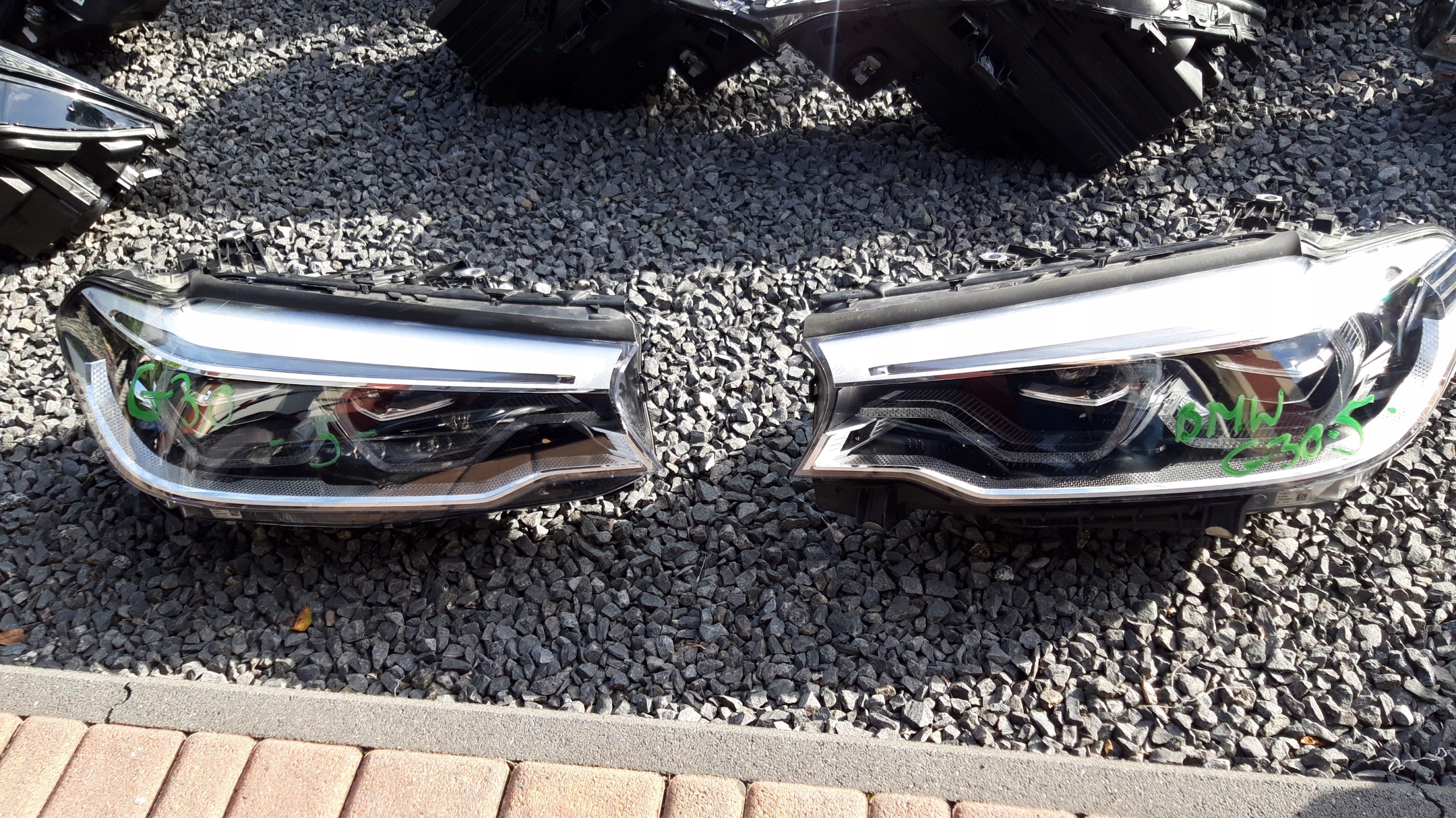 bmw 5 g30 full led adaptive komplet demontaż europ