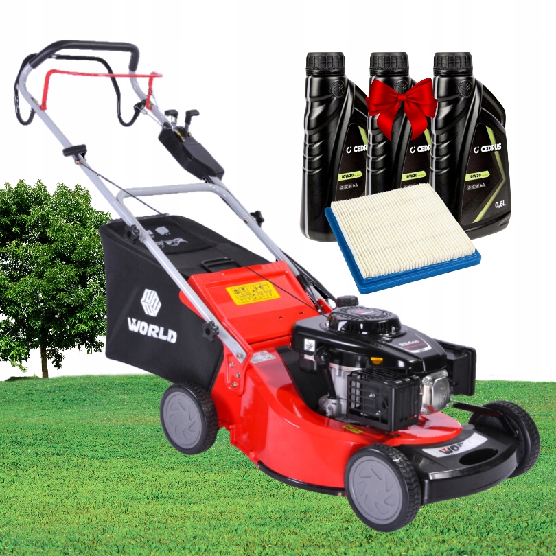 Kosiarka Spalinowa Z Napędem World GRW530S Rato 224CM3 Wał Kardana 3 Biegi
