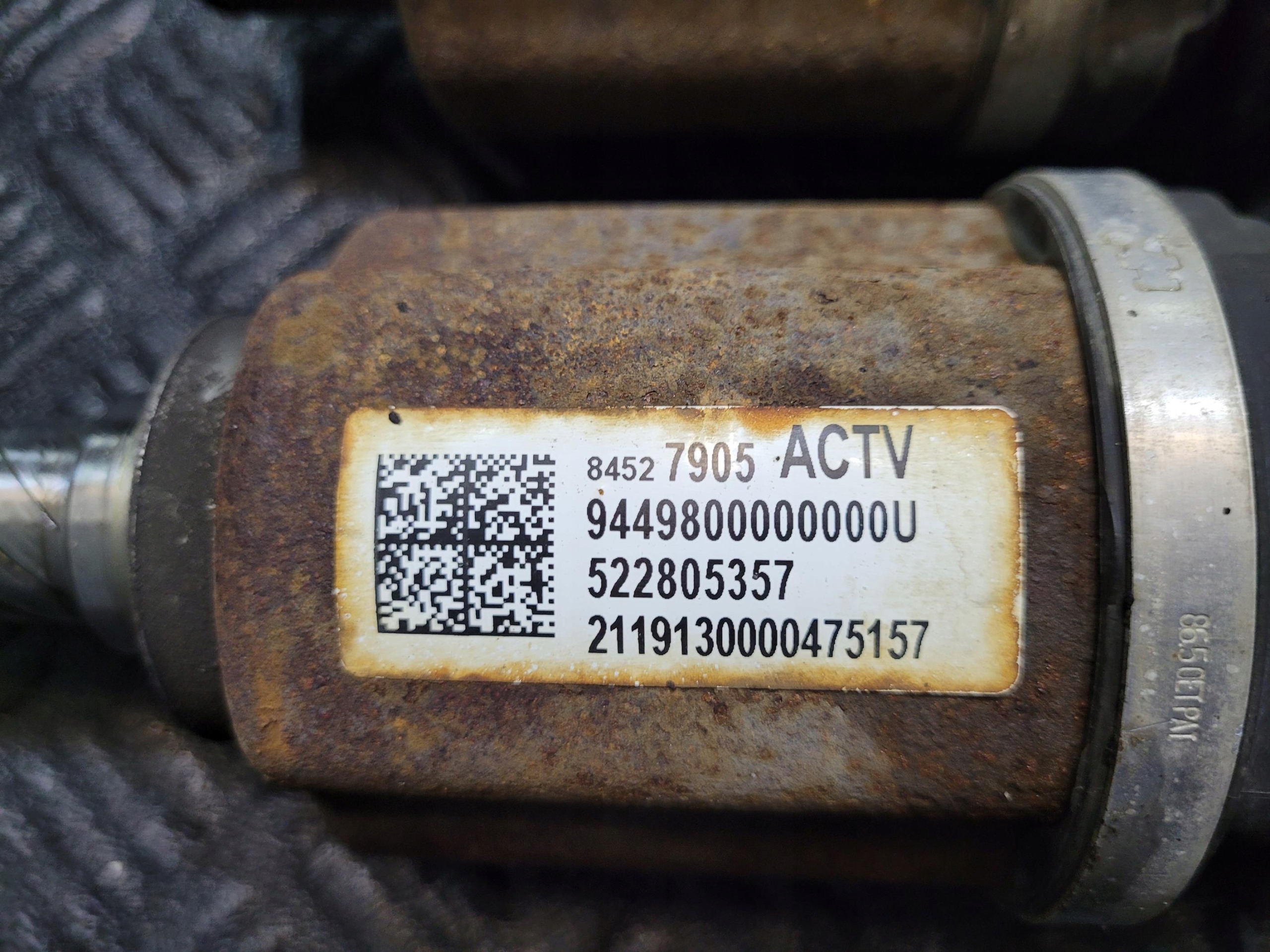 semi-axis front left front left 84527905 OPEL INSIGNIA B 1.6 D CDTI