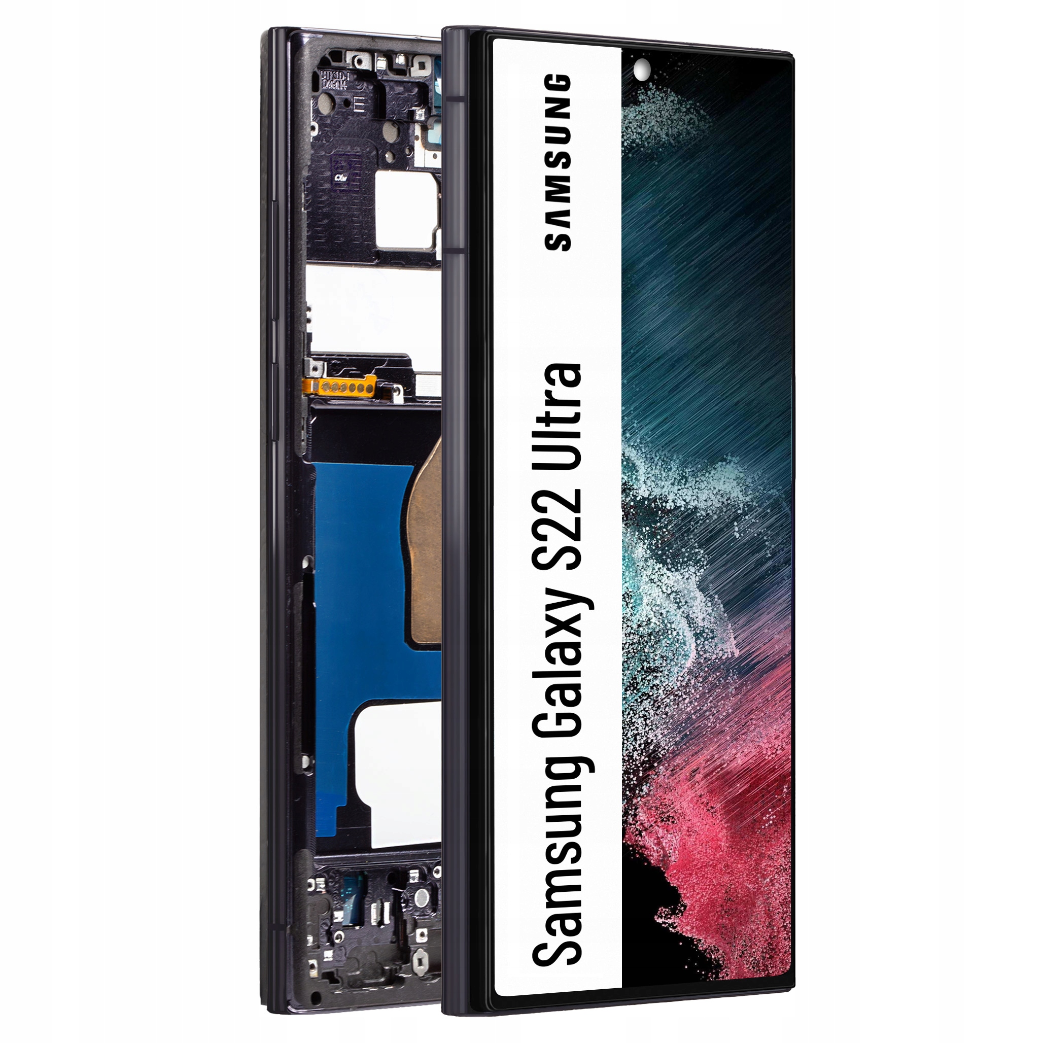Incell displej pre Samsung Galaxy S22 Ultra LCD displej, rámček, čierny