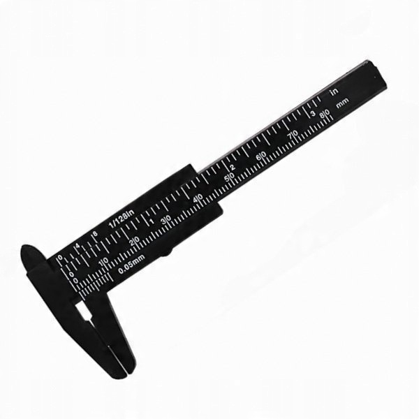 

Suwmiarka Plastikowa Mini 0-80 mm czarna