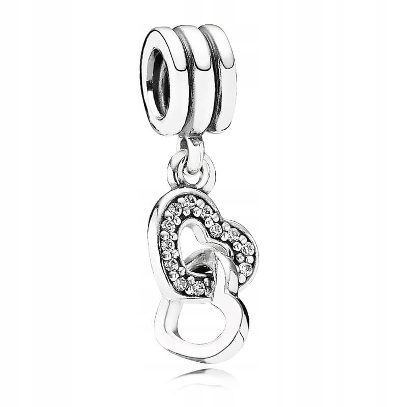 Přívěsek Pandora Spletená srdce 791242CZ