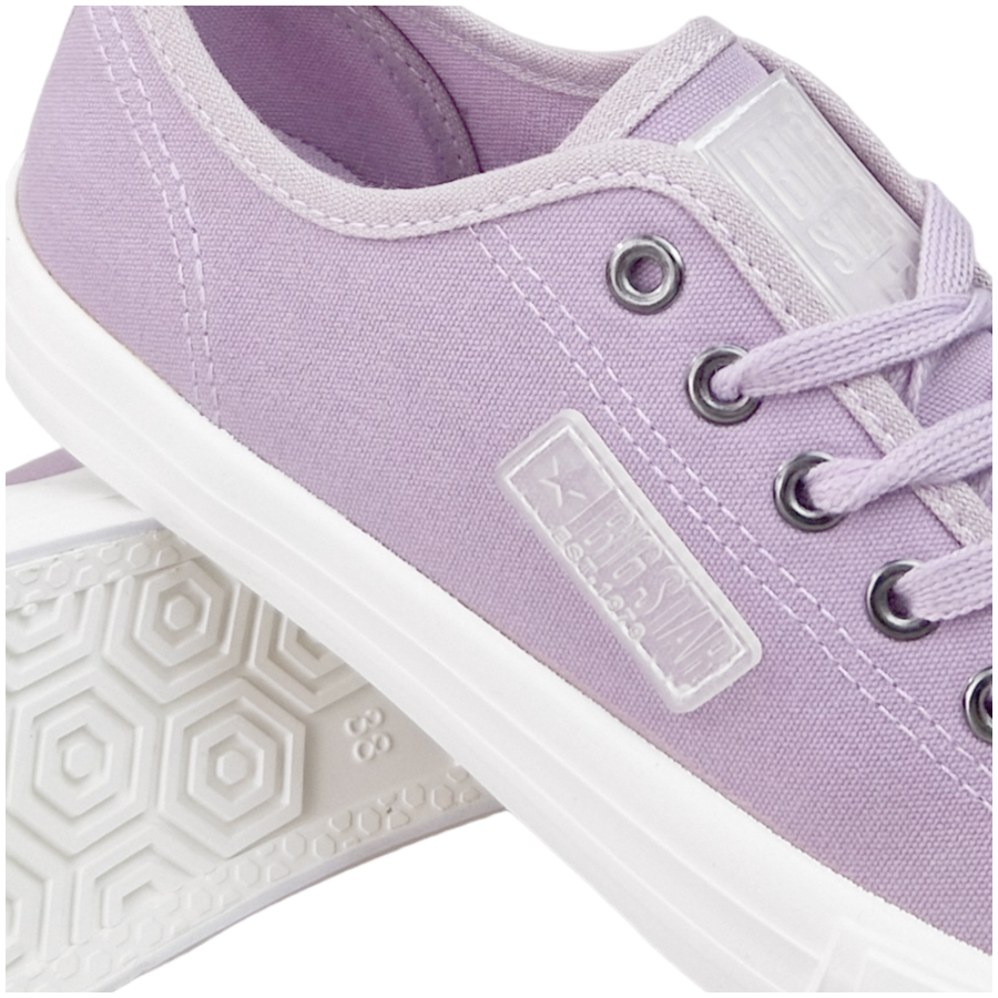 Big Star Trampki fioletowe JJ274496 r. 38 Długość wkładki 24 cm