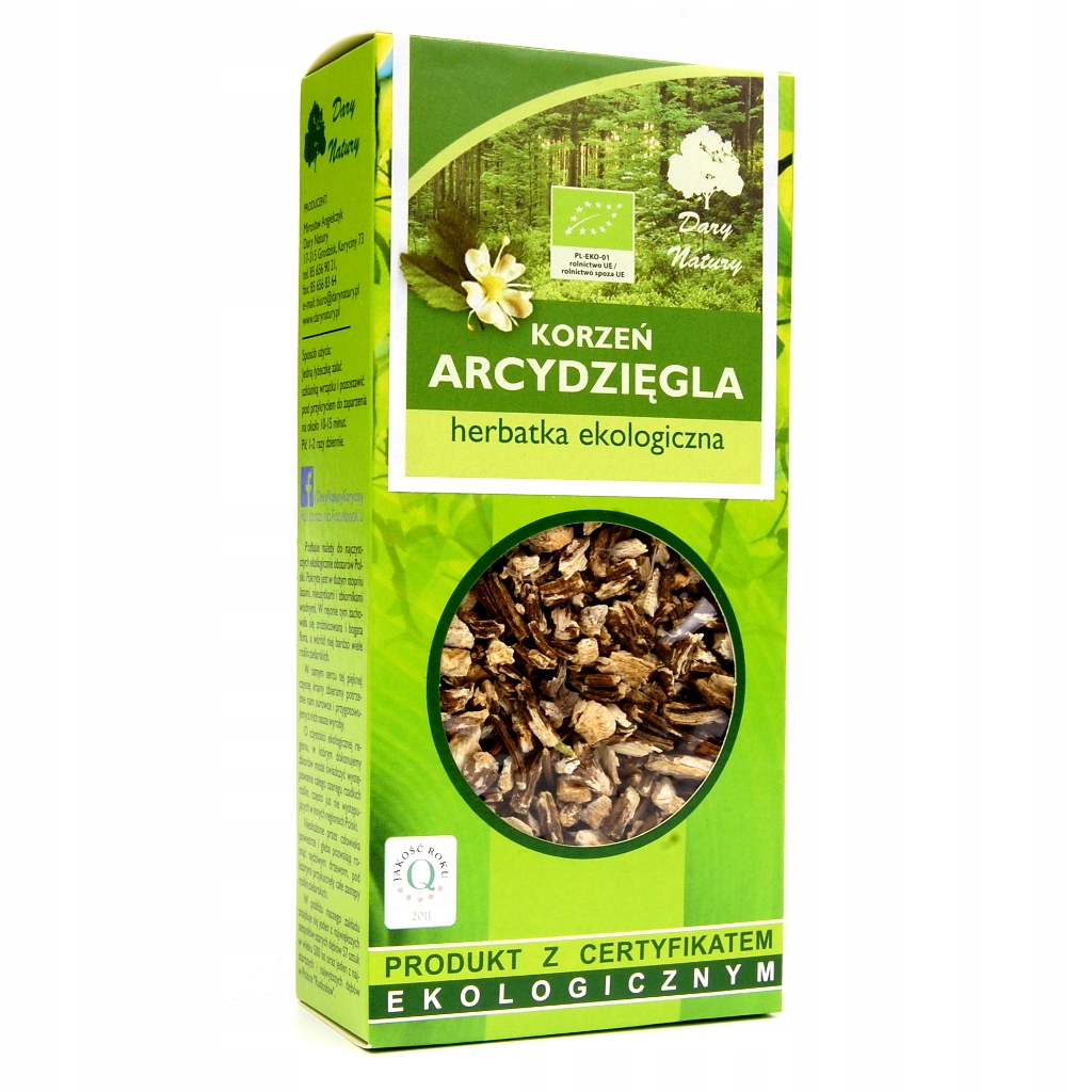 

Arcydzięgiel Korzeń Eko 100G