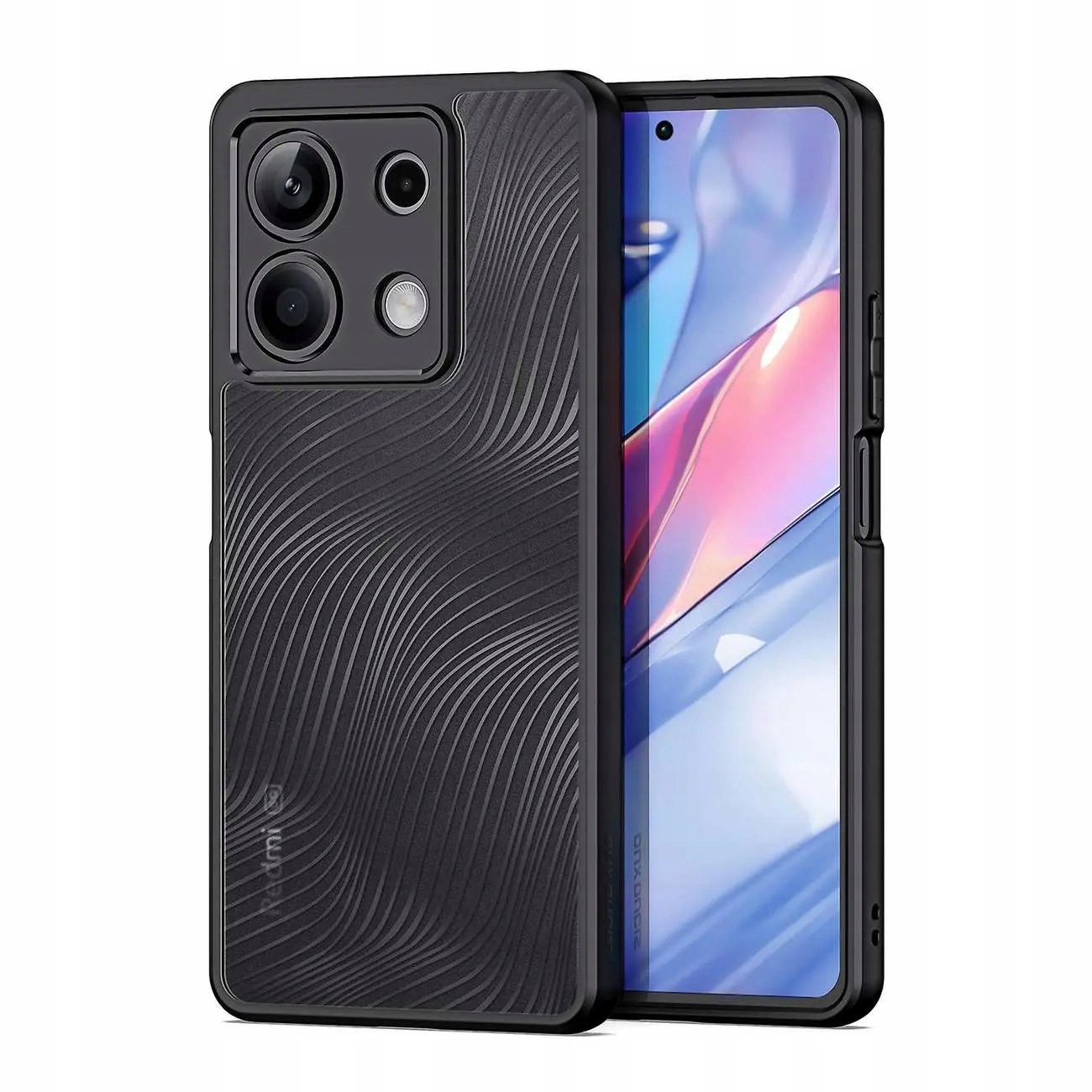 Etui Dux Ducis Aimo do Xiaomi Redmi Note 13 5G czarne Dux Ducis