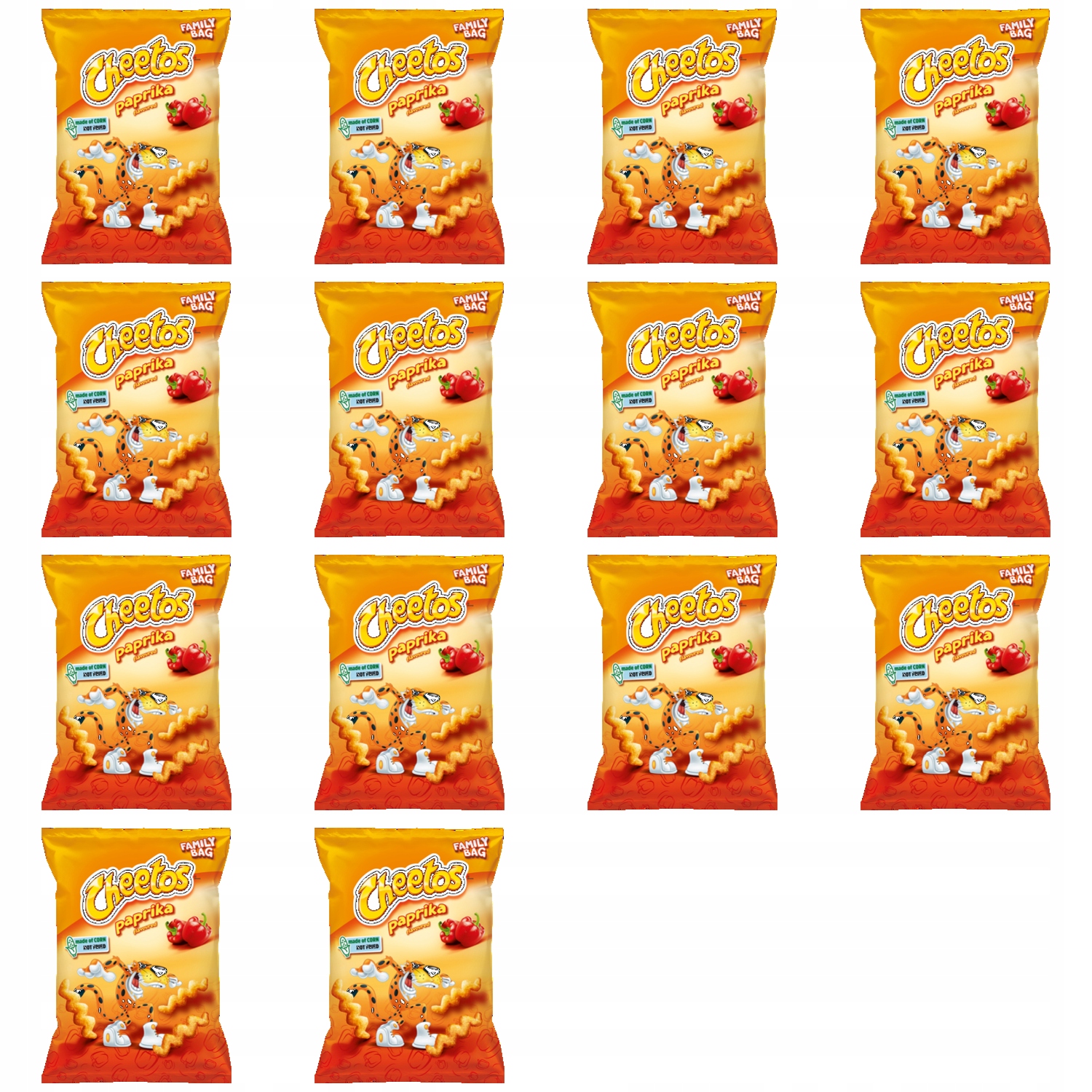 14x 130g Cheetos paprika chrupkiKARTON