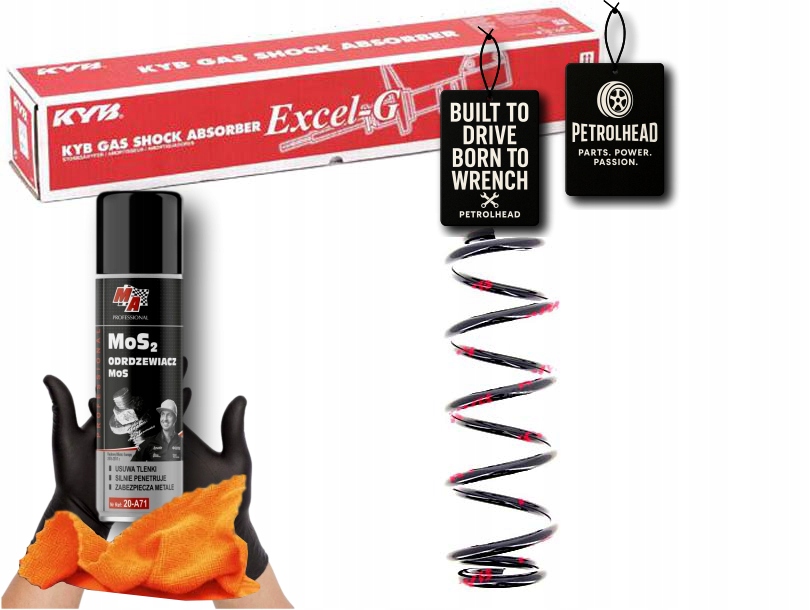 Pružina Zavěšení Zadní L/p Fiat Sedici Suzuki SX4 1 #Petrolhead Pro+ Kit1