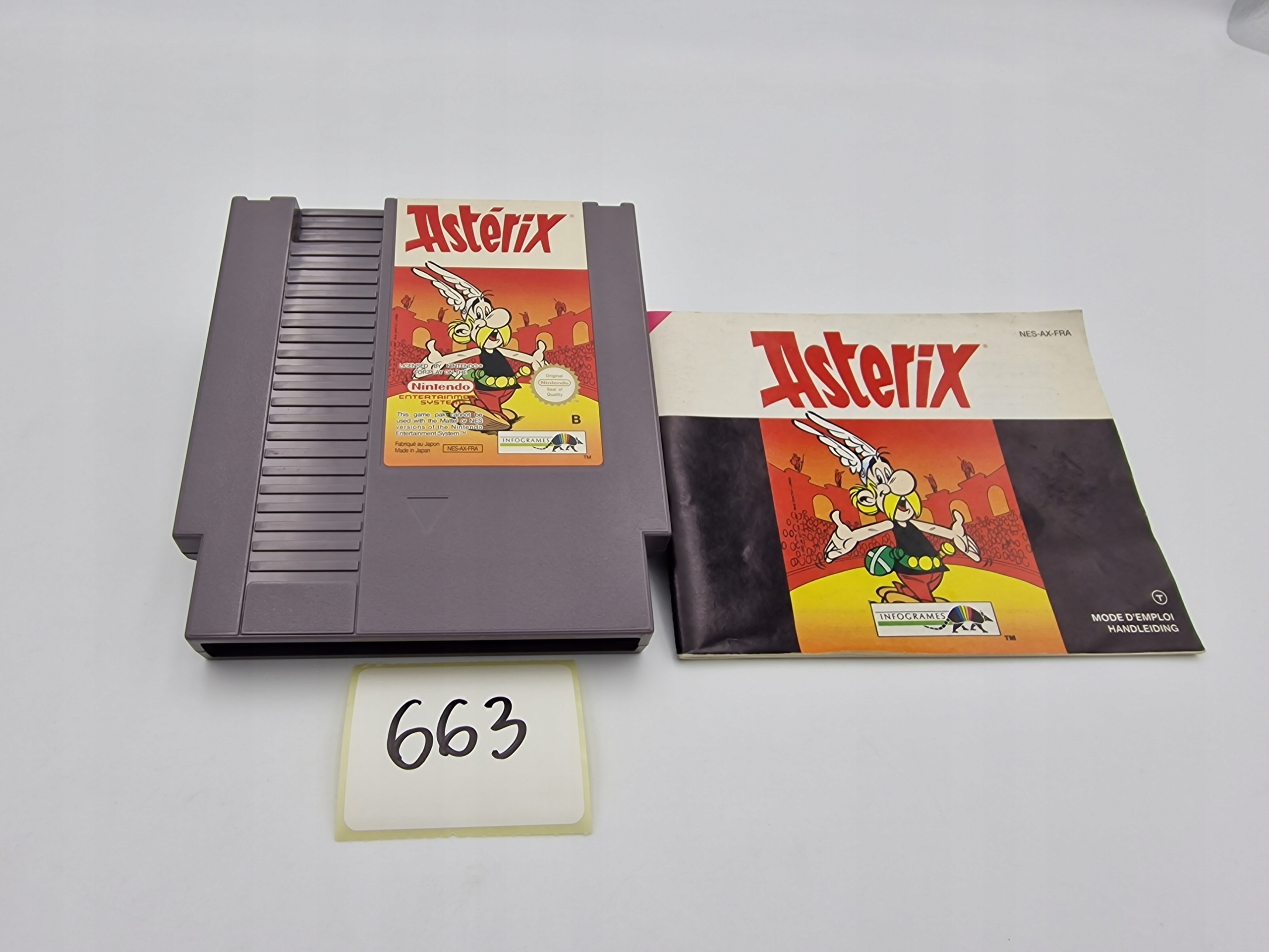 NINTENDO NES ASTERIX Producent Nintendo