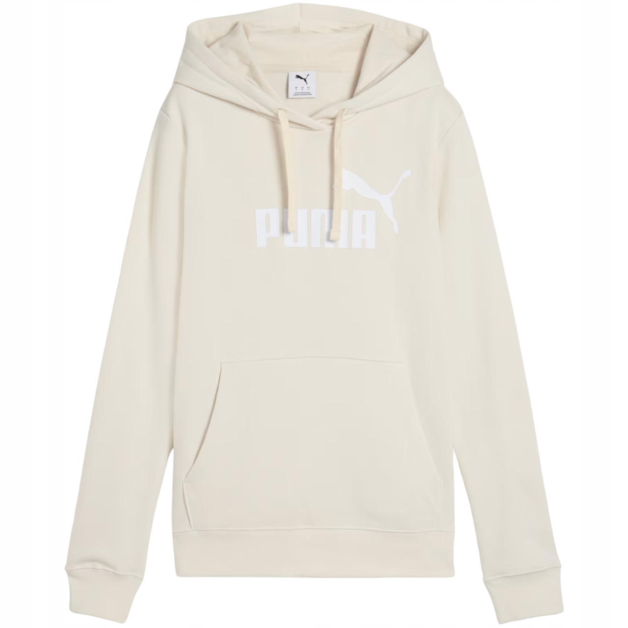 Mikina Puma Ess No.1 Logo Hoodie krémová vel. S