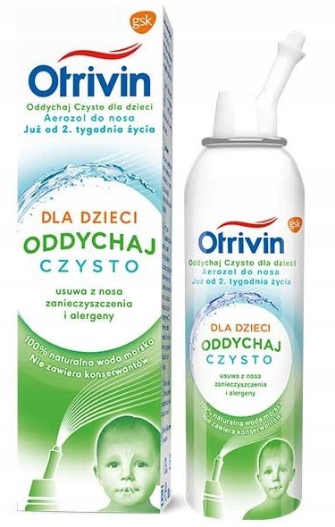 

Otrivin Oddychaj Czysto woda morska dla dzieci 100