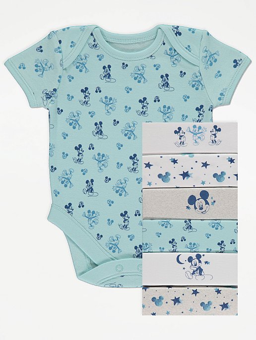 

Disney_74-80_7 Pack_ Body Krótki RĘKAW_mickey