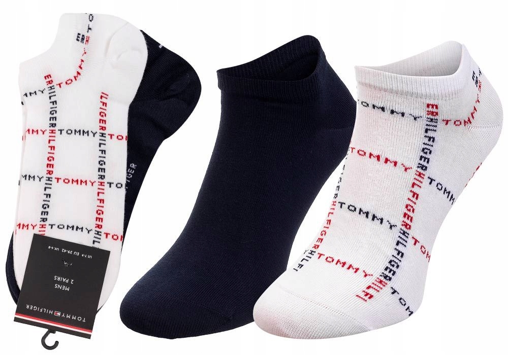 

Tommy Hilfiger Skarpetki 2P White/navy Roz:39-42