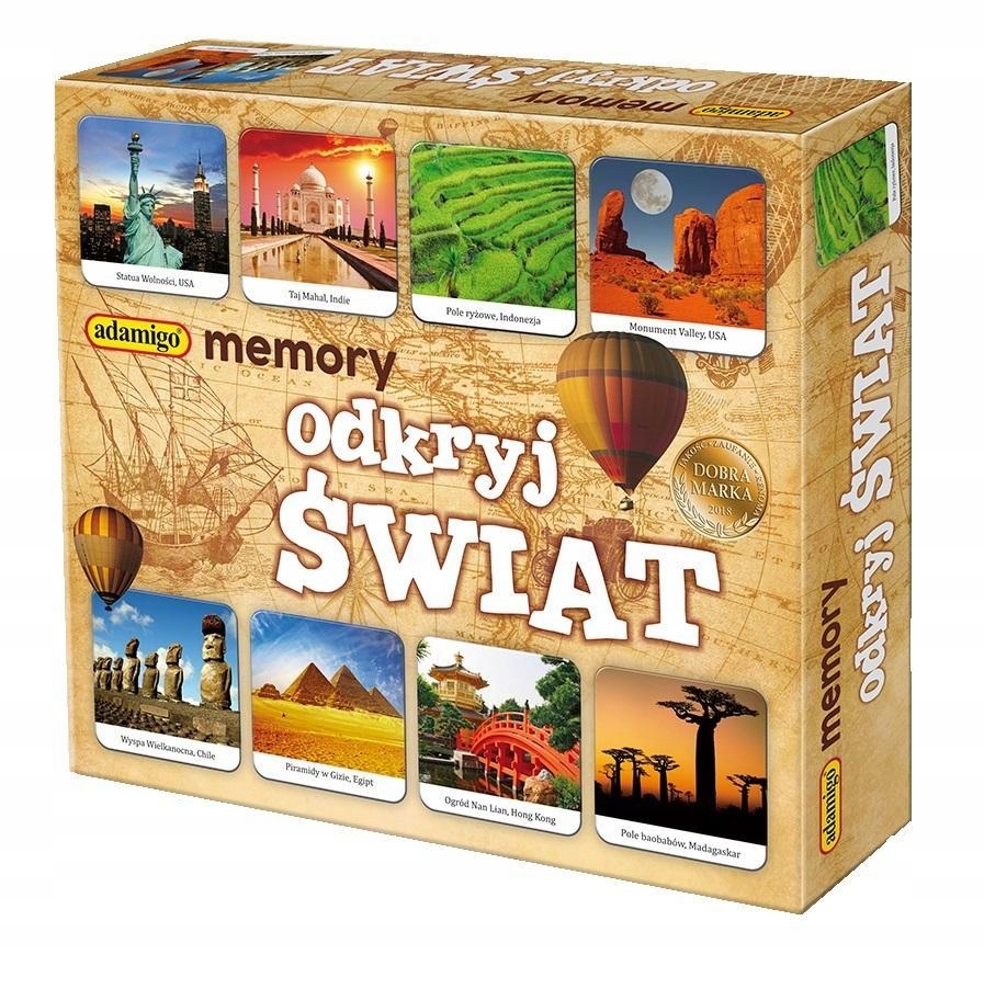 

Memory Odkryj Świat, Adamigo