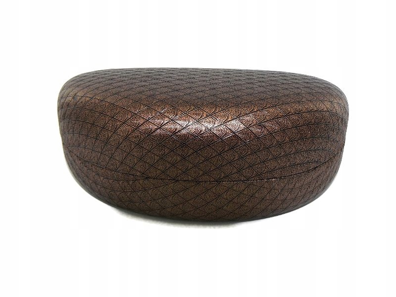 

Elegnckie Etui Na Okulary Twarde Futerał Brązowe