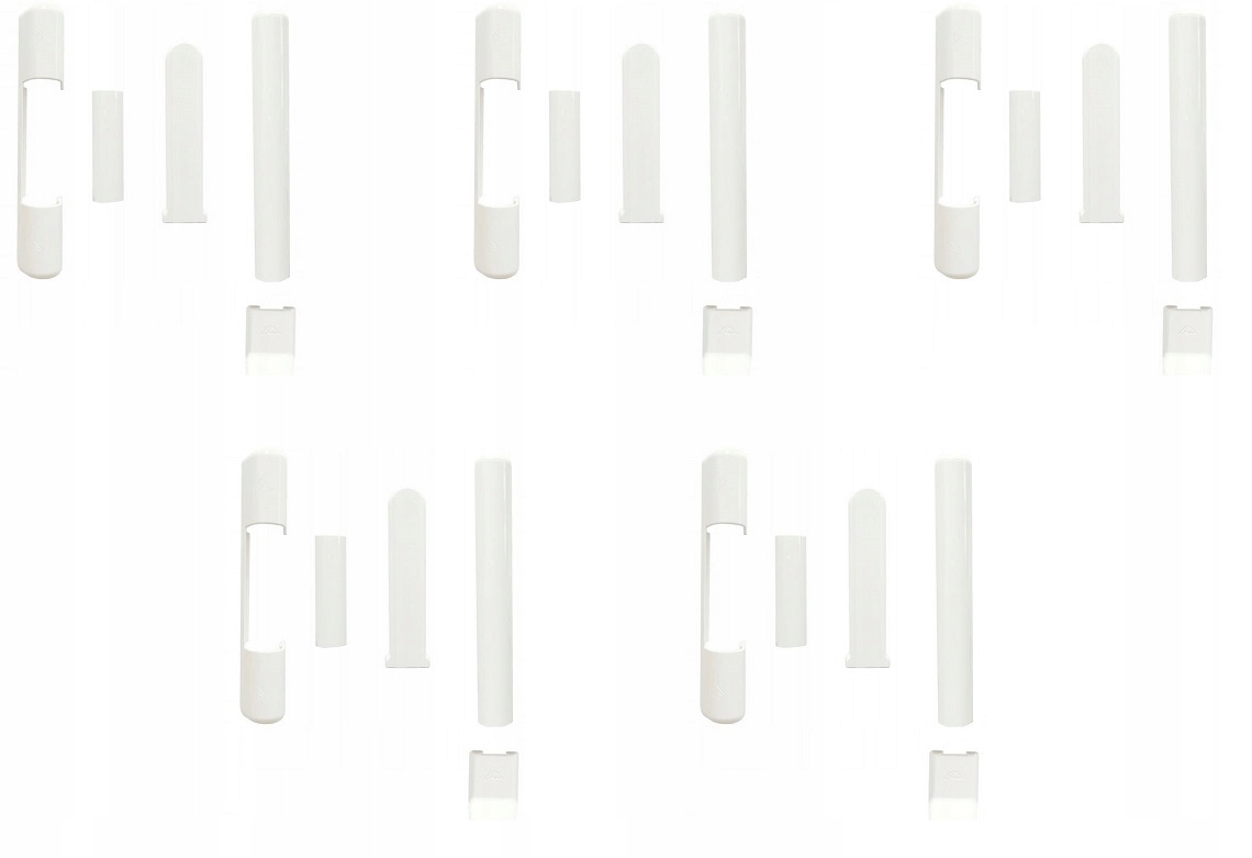 5 x krytky pantů Roto pro plastových dveří , 5 Prvků