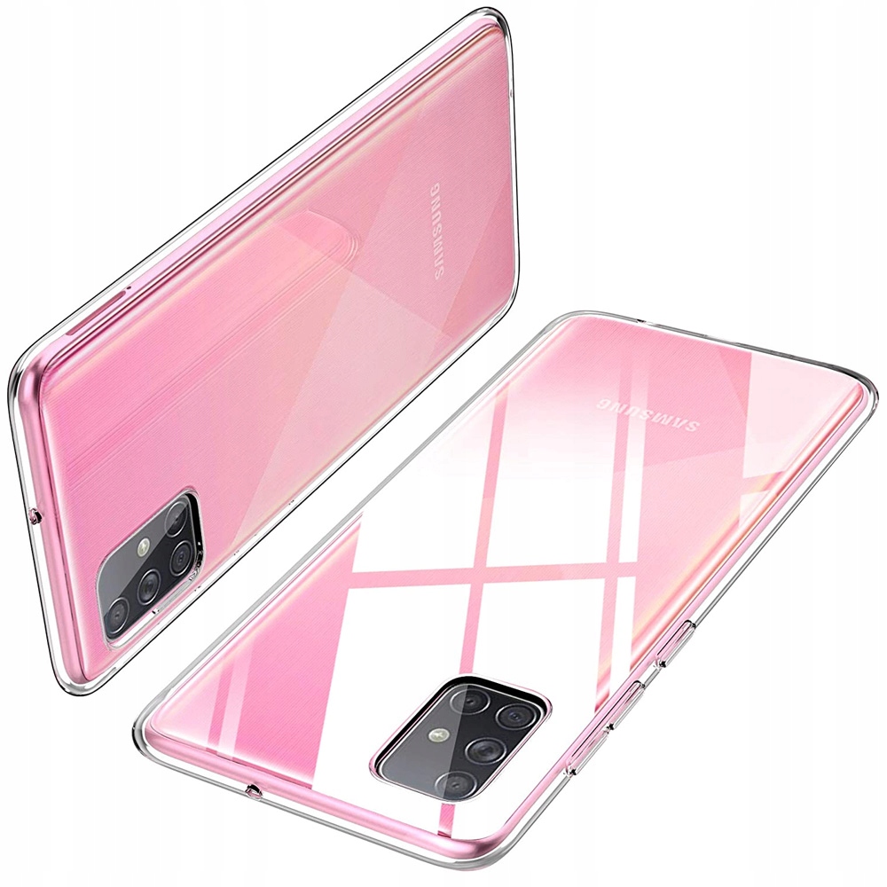 ETUI CLEAR CASE SLIM PLECKI POKROWIEC FUTERAŁ DO SAMSUNG GALAXY A71 + SZKŁO Dedykowana marka Samsung