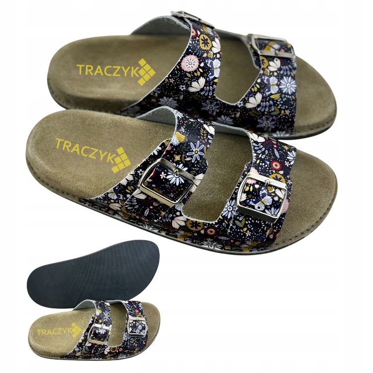 Nazouváky Anatomické Kožené Fusbet Profilované květiny Výrobce vel.35