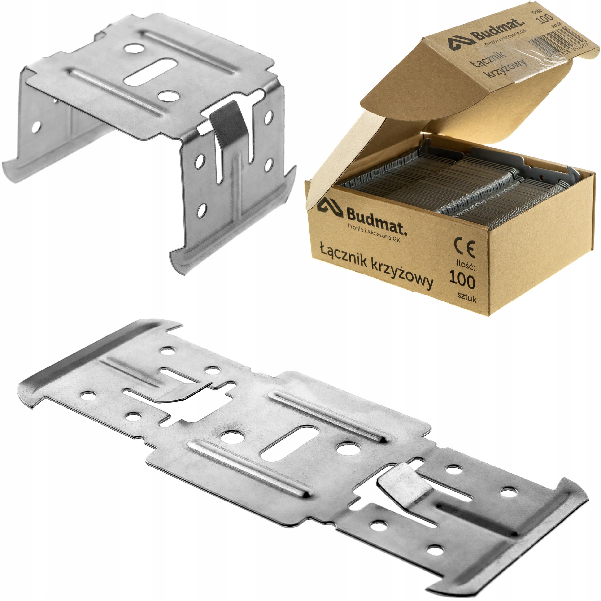 

Łącznik krzyżowy do profil CD 60 płyta Gk 100szt.