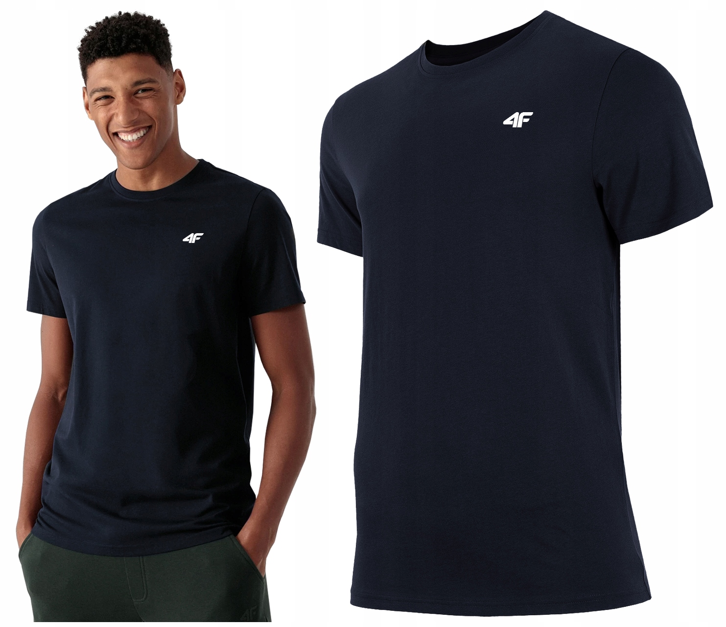 

4F T-shirt Koszulka Męska Limitowana Koszulki L