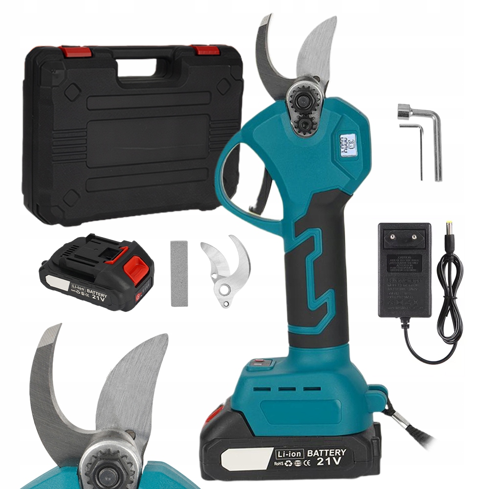 Zahradní nůžky Elektrické Nůžky Na Zastřihování Digitální Bezkartáčový Displej