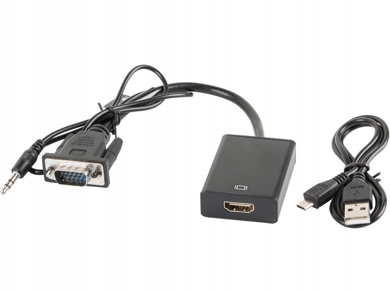 

Adapter Hdmi VGA/Jack 3.5 mm Lanberg