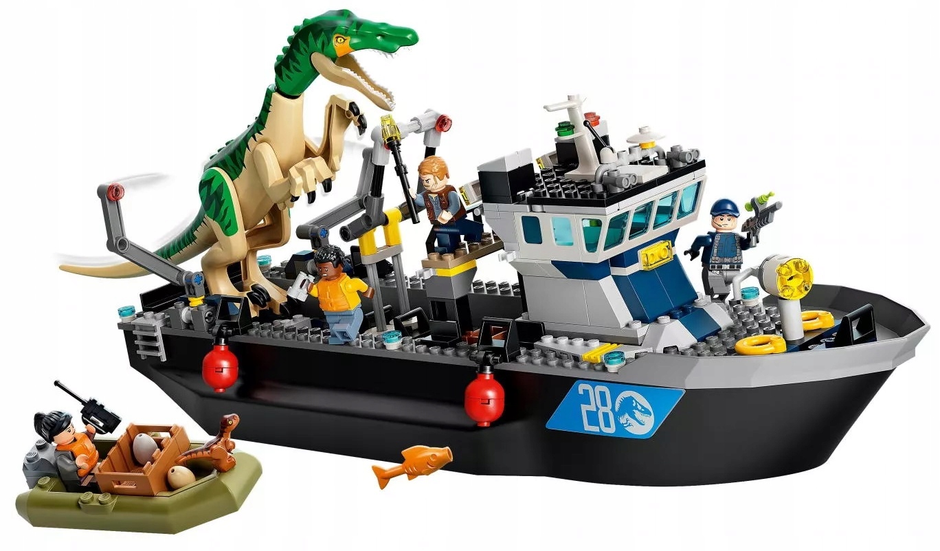 LEGO JURASSIC WORLD 76942 BARIONYKS I UCIECZKA Numer produktu 76942