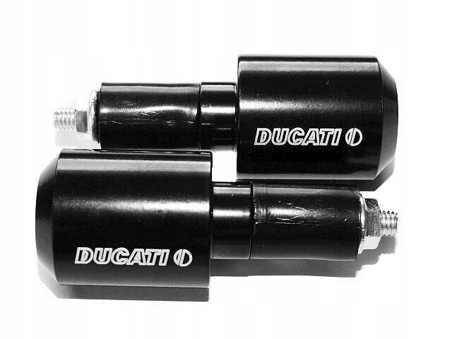 MOTOLP-001 - НОВІ ЧОРНІ НАКОНЕЧНИКИ РУЛЬОВОГО КОЛЕСА-DUCATI
