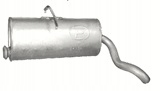 Tłumik końcowy 04.130 CITROEN BERLINGO