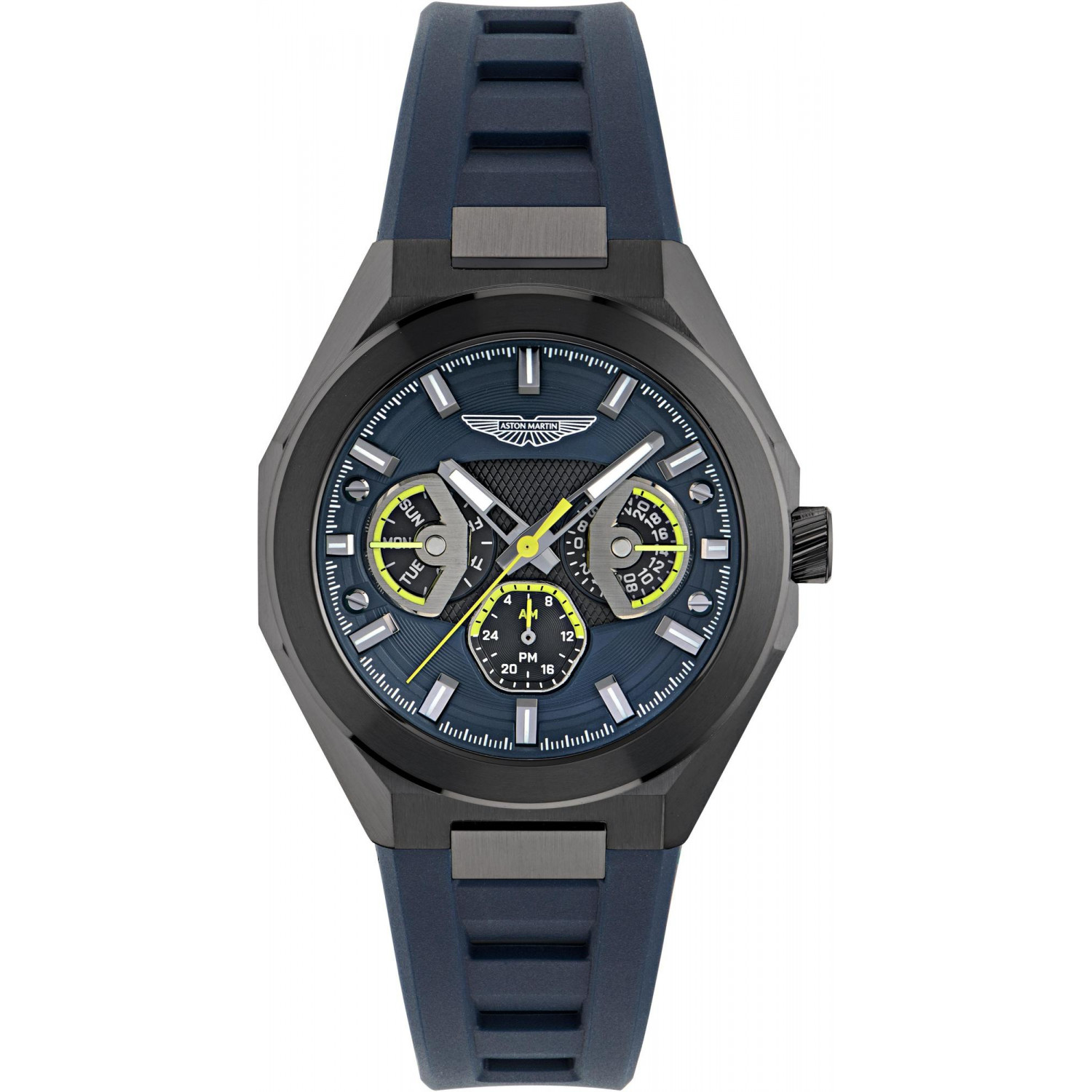 Pánské Hodinky Aston Martin MTRI1F501 modrý pásek