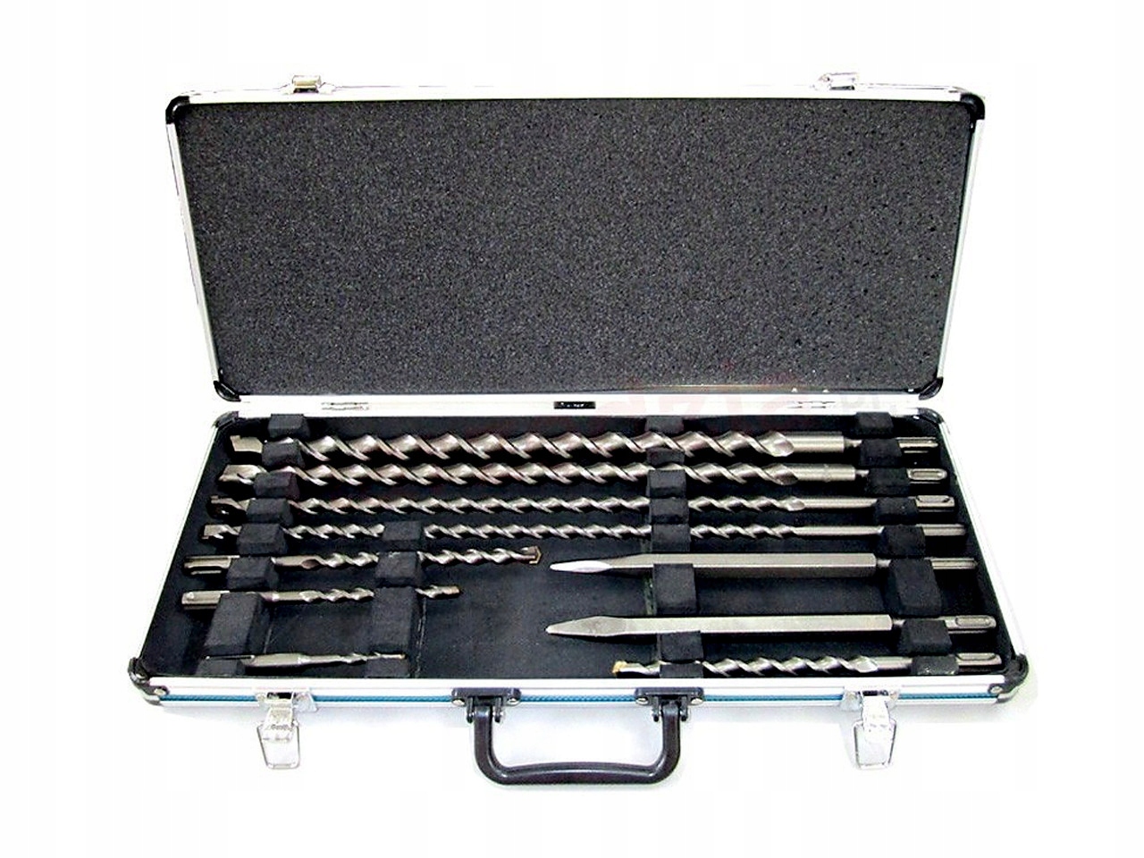Makita Zestaw długich wierteł i dłut Sds Plus D-42385 walizka aluminiowa