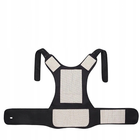 PAS MAGNETYCZNY+TURMALINA NA KRĘGOSŁUP LĘDZWIOWY Rozmiar uniwersalny