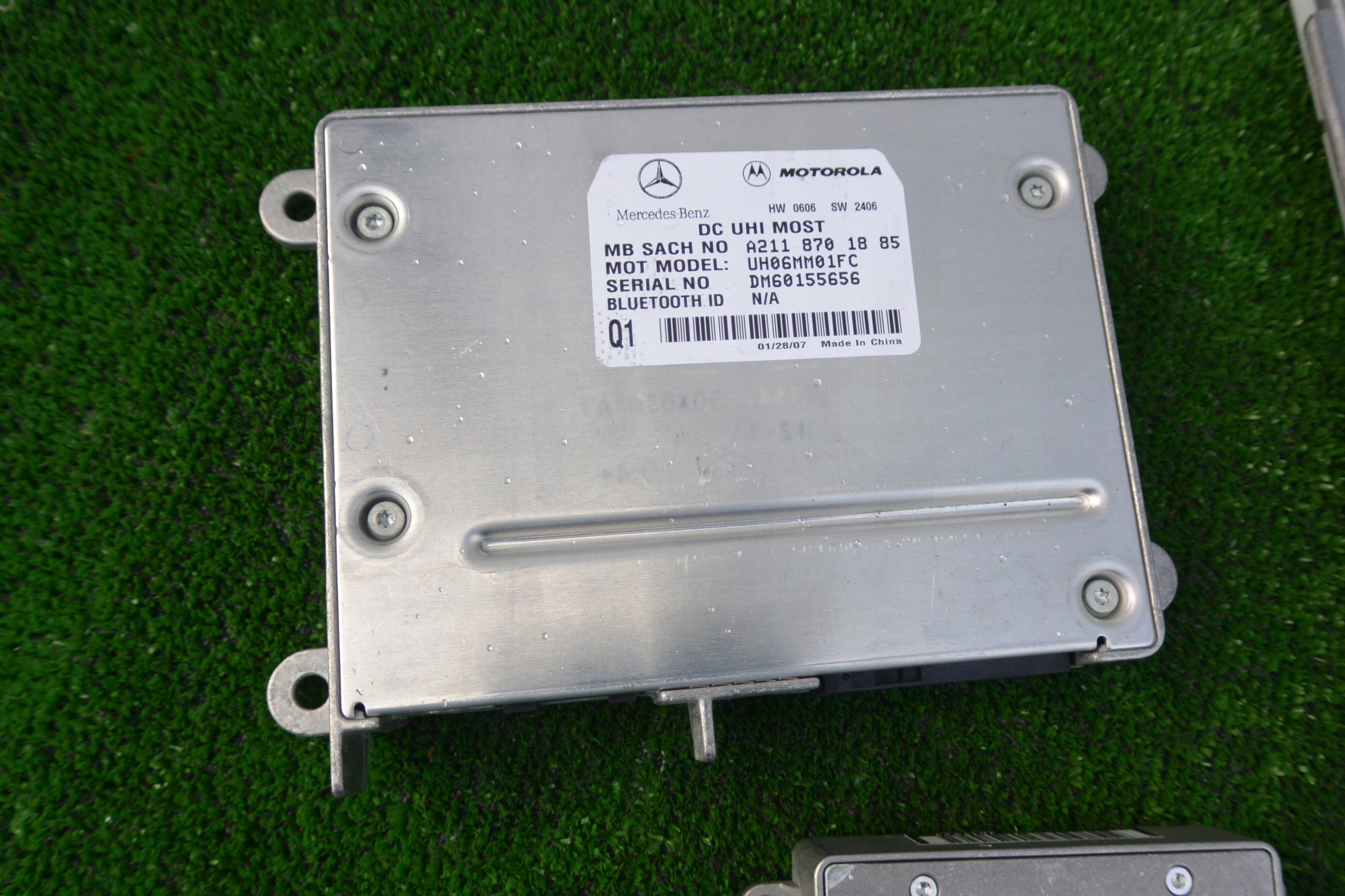 module control unit BLUETOOTH aerial amplifier RADIA MERCEDES W211 W219 KPL