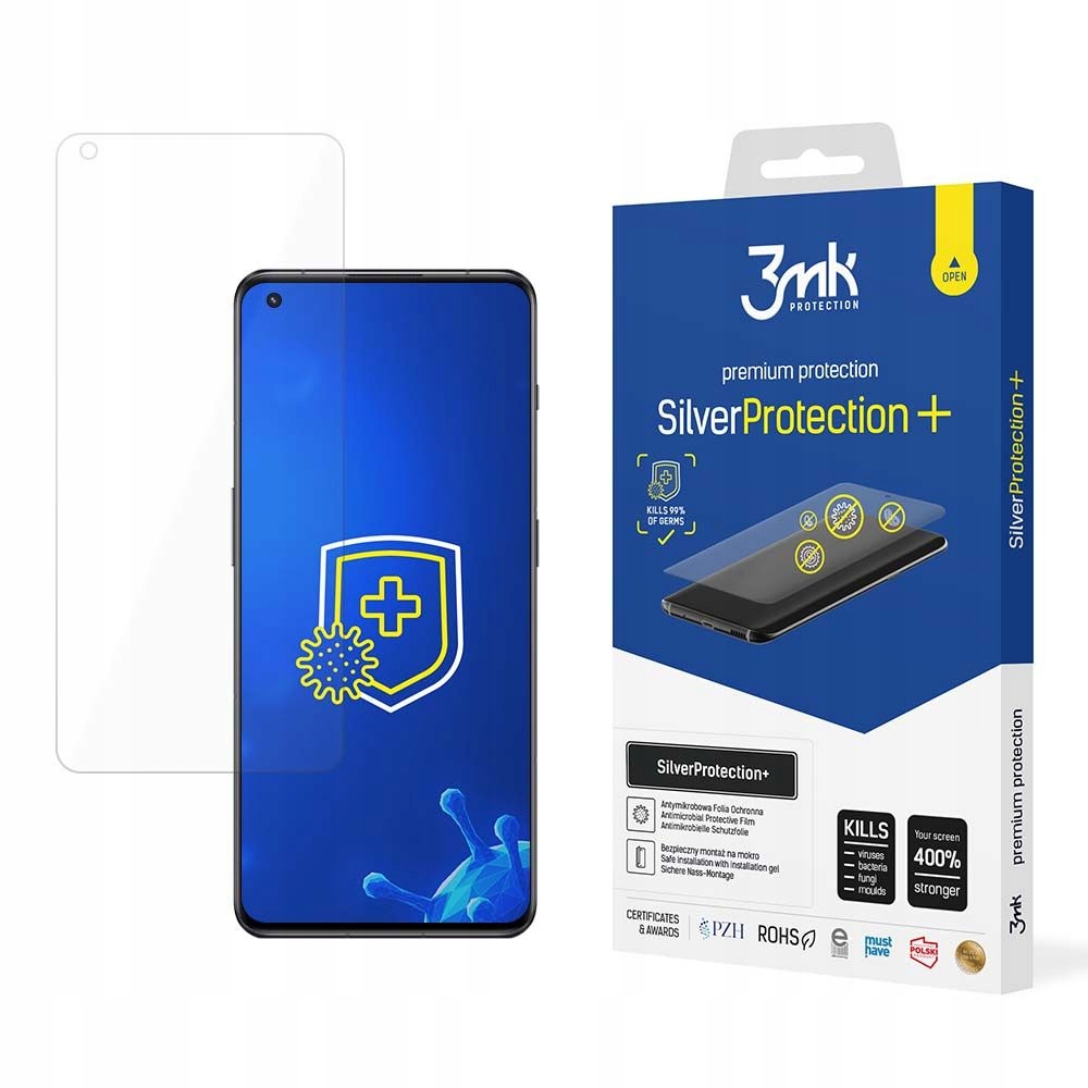 Folia ochronna do OnePlus 11 5G, na ekran, 3mk SilverProtection+