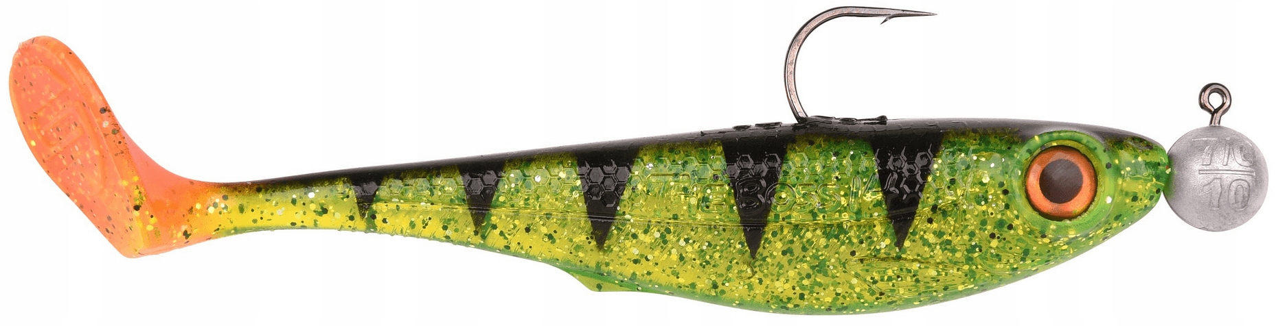 Uzbrojona guma na szczupaka Spro Iris The Boss 14cm Uv Perch