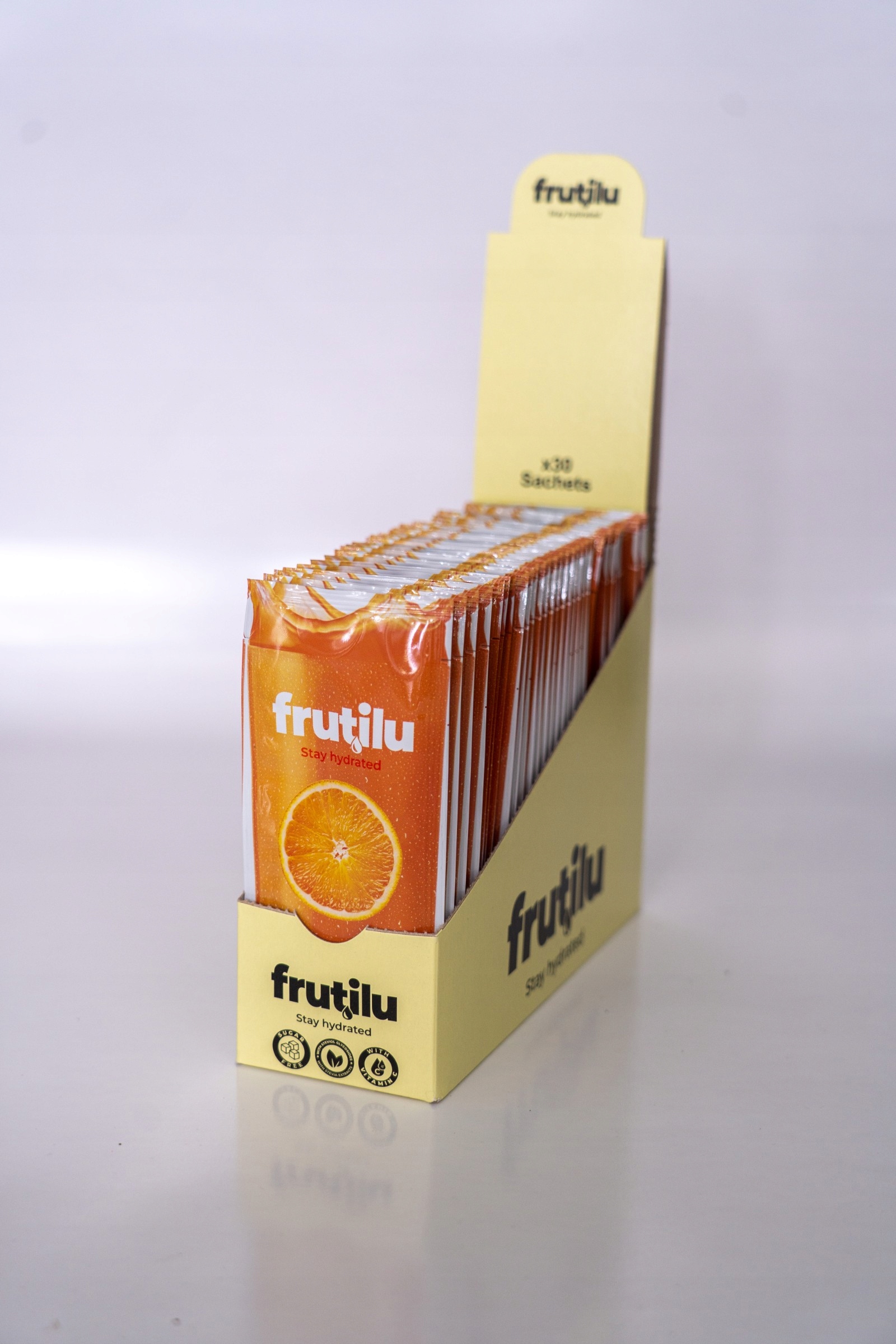 Levně Frutilu Pomeranč Box (30 x 10 g) Nápoj v prášku