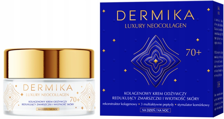 Dermika Luxury Neocollagen Výživný Kolagenový Krém Na Obličej 50 ML
