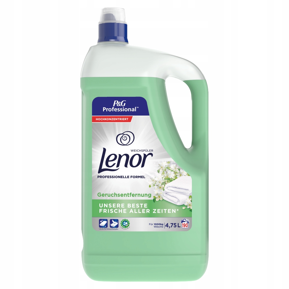 Levně Lenor Professional Odour Eliminator Tekutá Aviváž 4.75 l, 190 praní