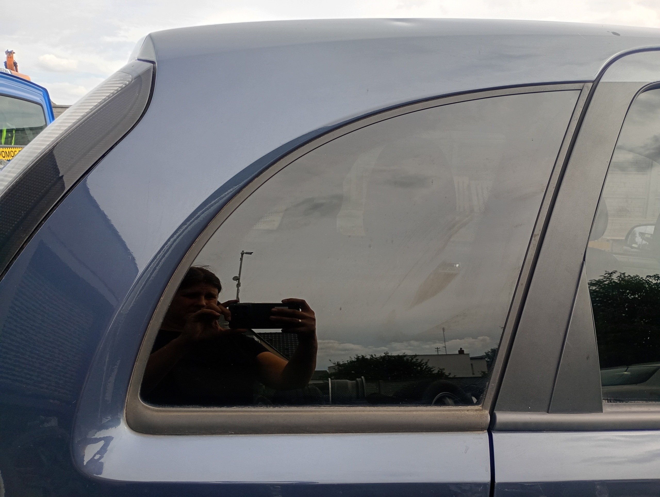 window side bodywork right rear rear part Opel Meriva A FL 06-10