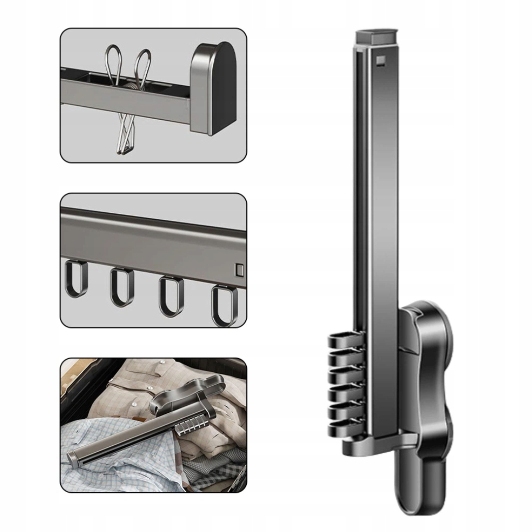 Levně Sušák Na Prádlo Věšák na oblečení Skládací na praní Rozkládací 25 cm