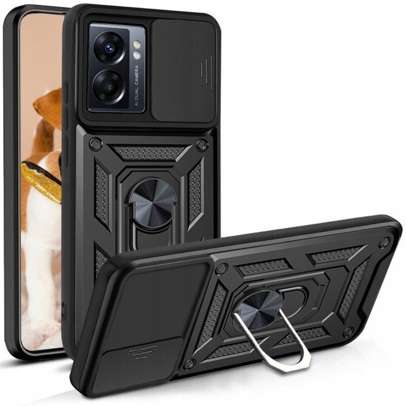

Case Etui Pancerne 2x Szkło Do Oppo A77 A57 A57S