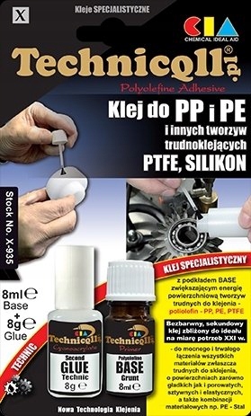 

Klej cyjanoakrylowy Tehnicqll 8ml