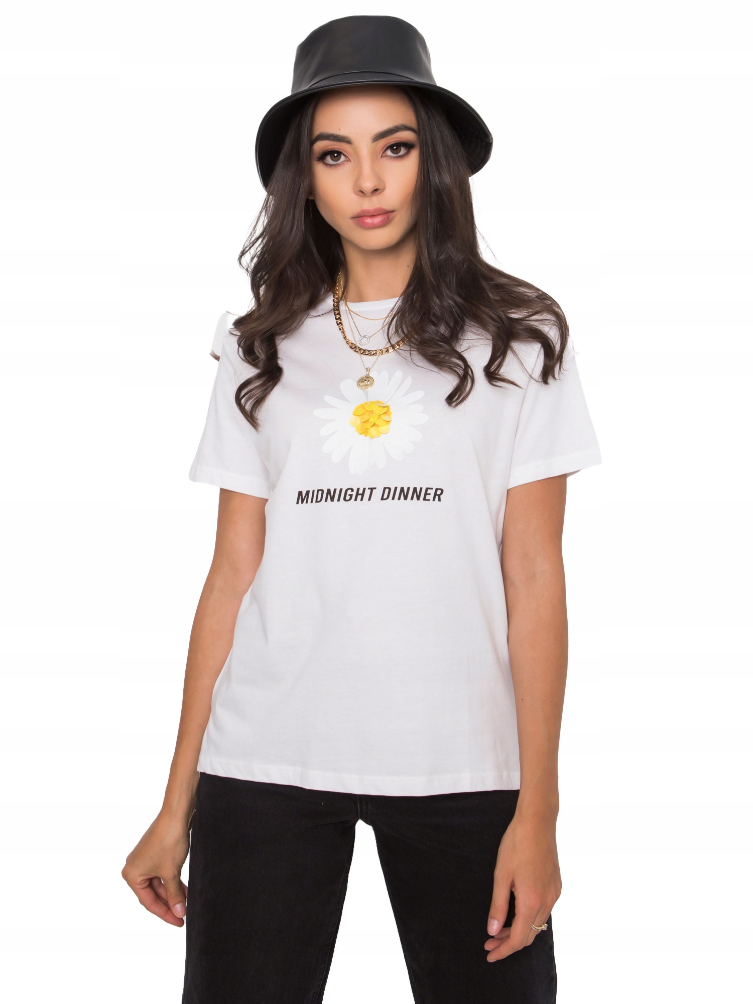 

Koszulka Damska t-shirt z nadrukiem - M