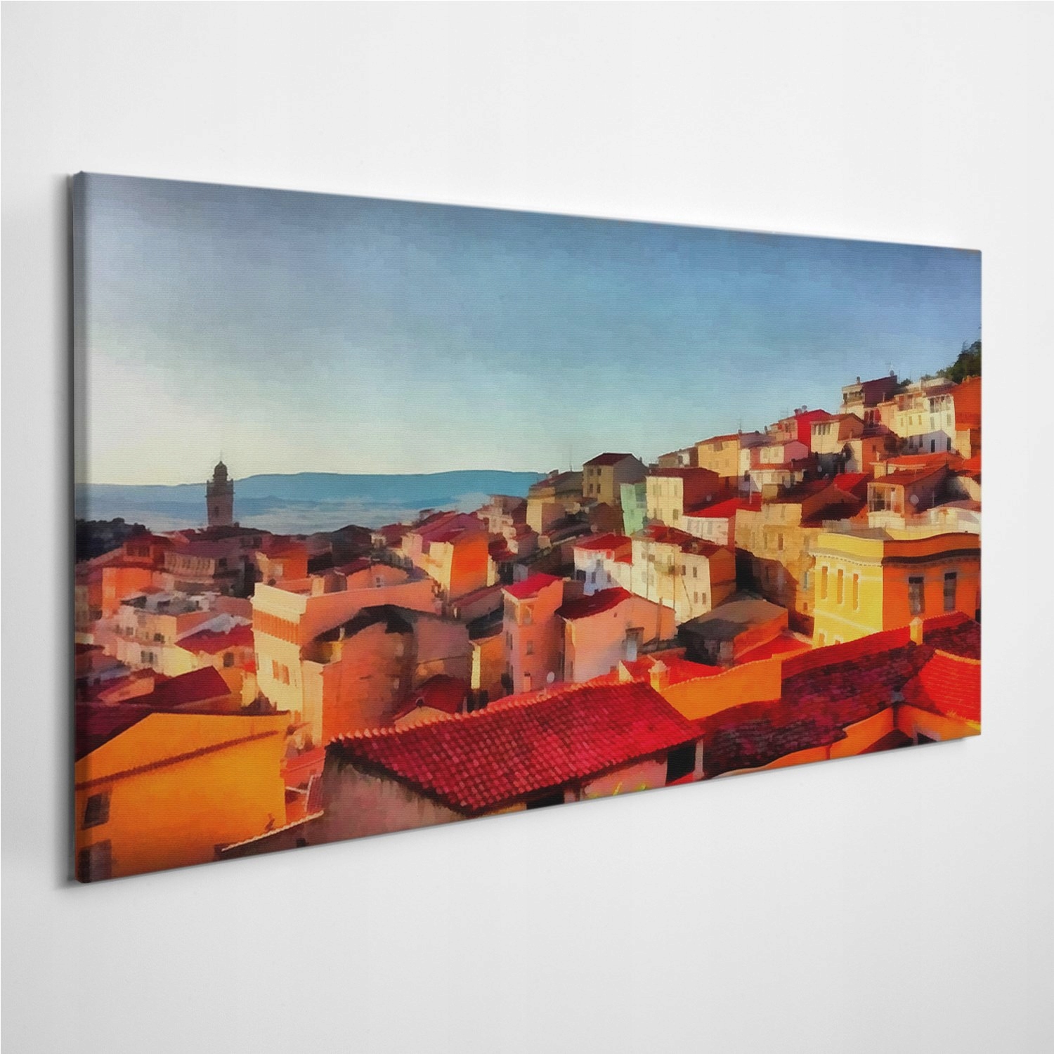 

Foto-obraz na płótnie Krajobraz Akwarele 100x50 cm