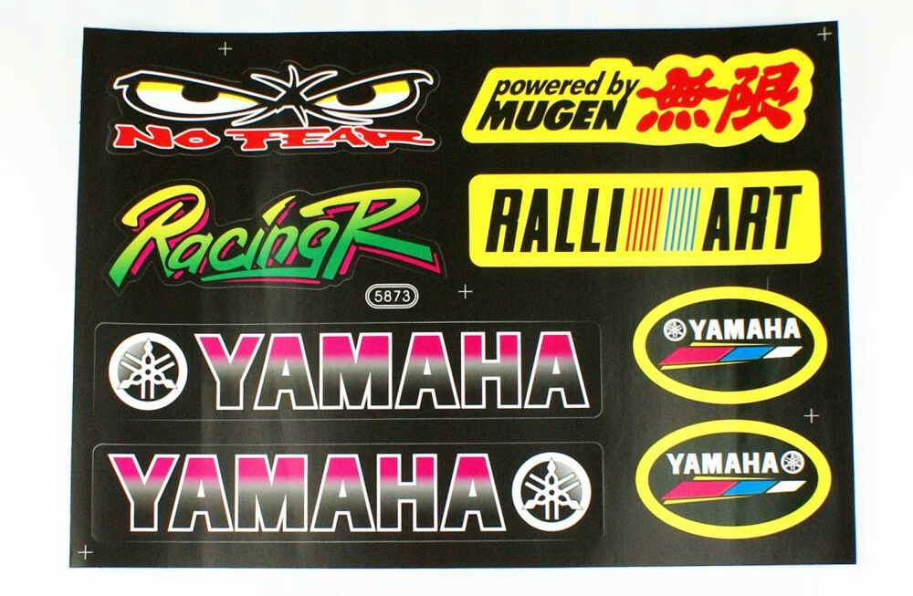 

Zestaw Naklejek Naklejki Na Motocykl Yamaha