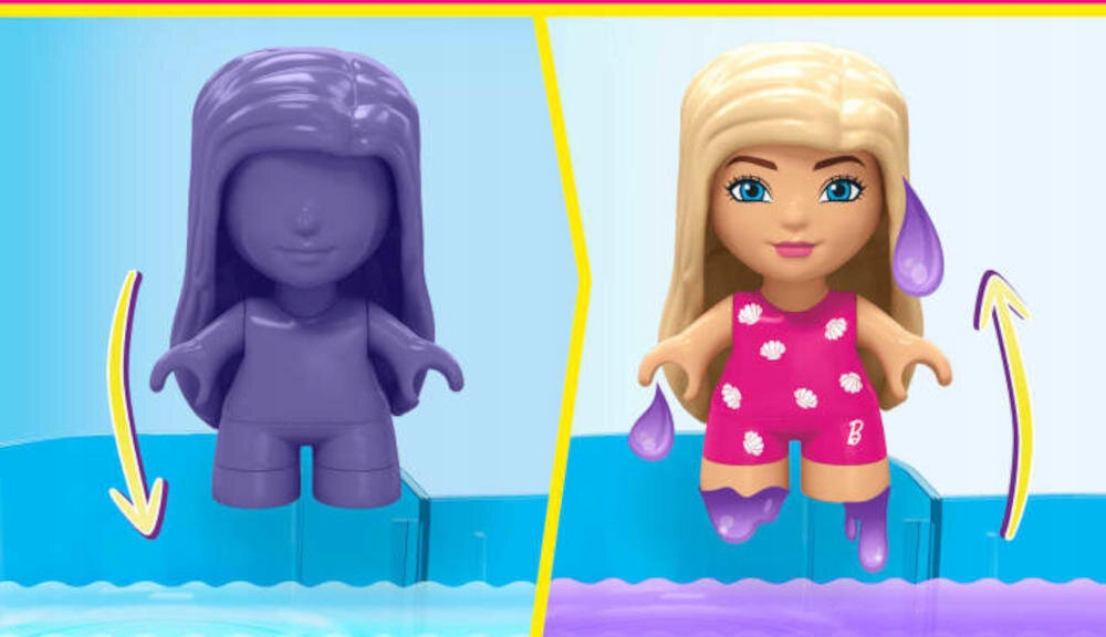 Barbie Domek Marzeń Mega Bloks HHM01 - MATTEL - 545 elementów COLOR REVEAL Liczba elementów 545