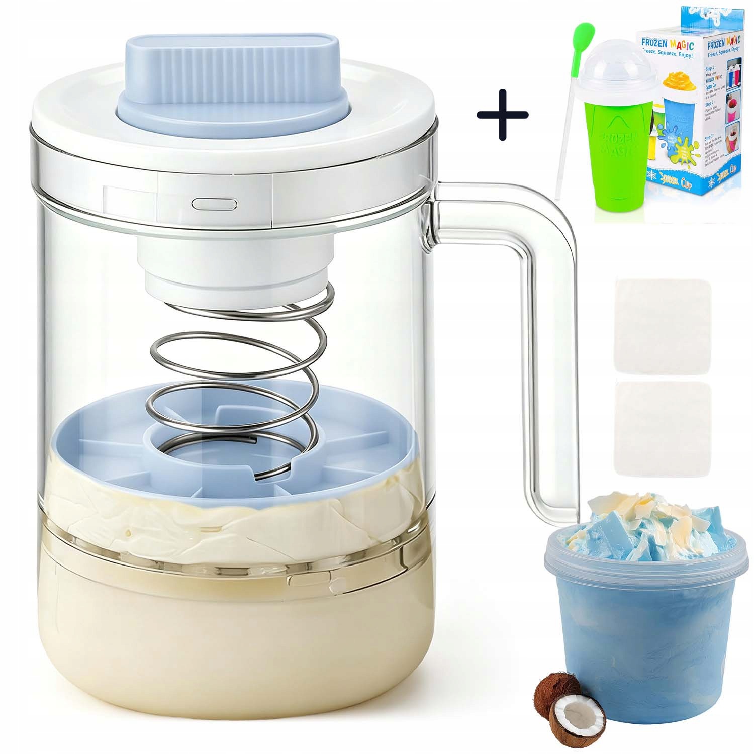 Sítko Na Řecký Jogurt, Filtr Na Sýrové Mléko Squeeze Hrnek Slushy Zmrzliny