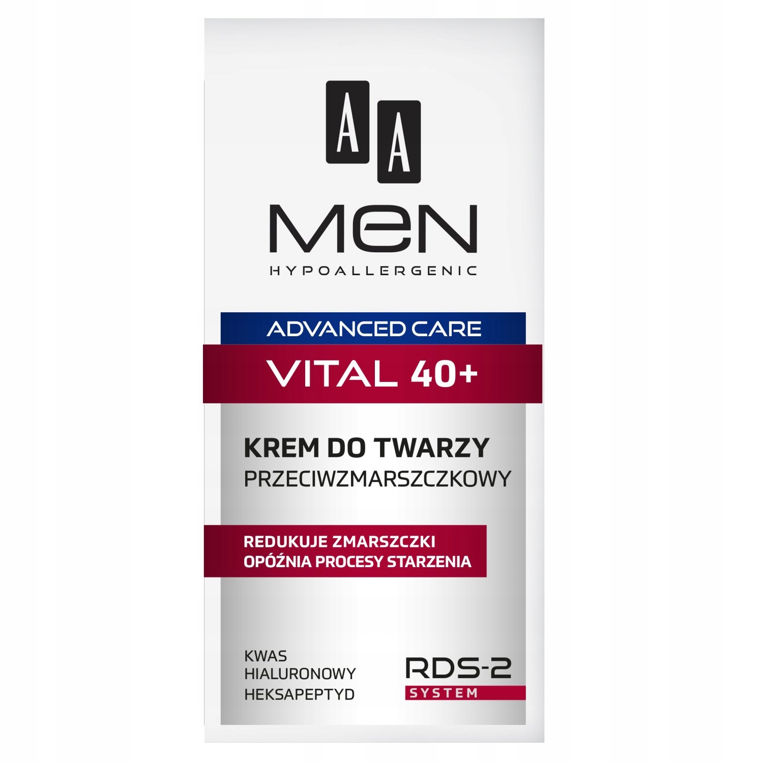 

Aa Men Advanced Care 40+ Krem Przeciwzmarszczkowy