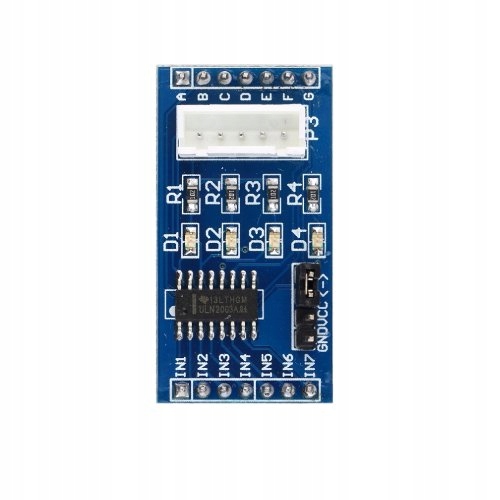 Moduł sterownika silnika krokowego UL2003 do 28BYJ Kod producenta M048