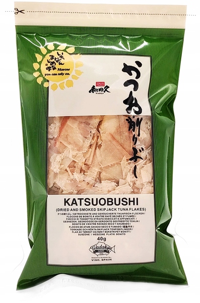 

Płatki suszonego tuńczyka bonito, Katsuobushi 40g