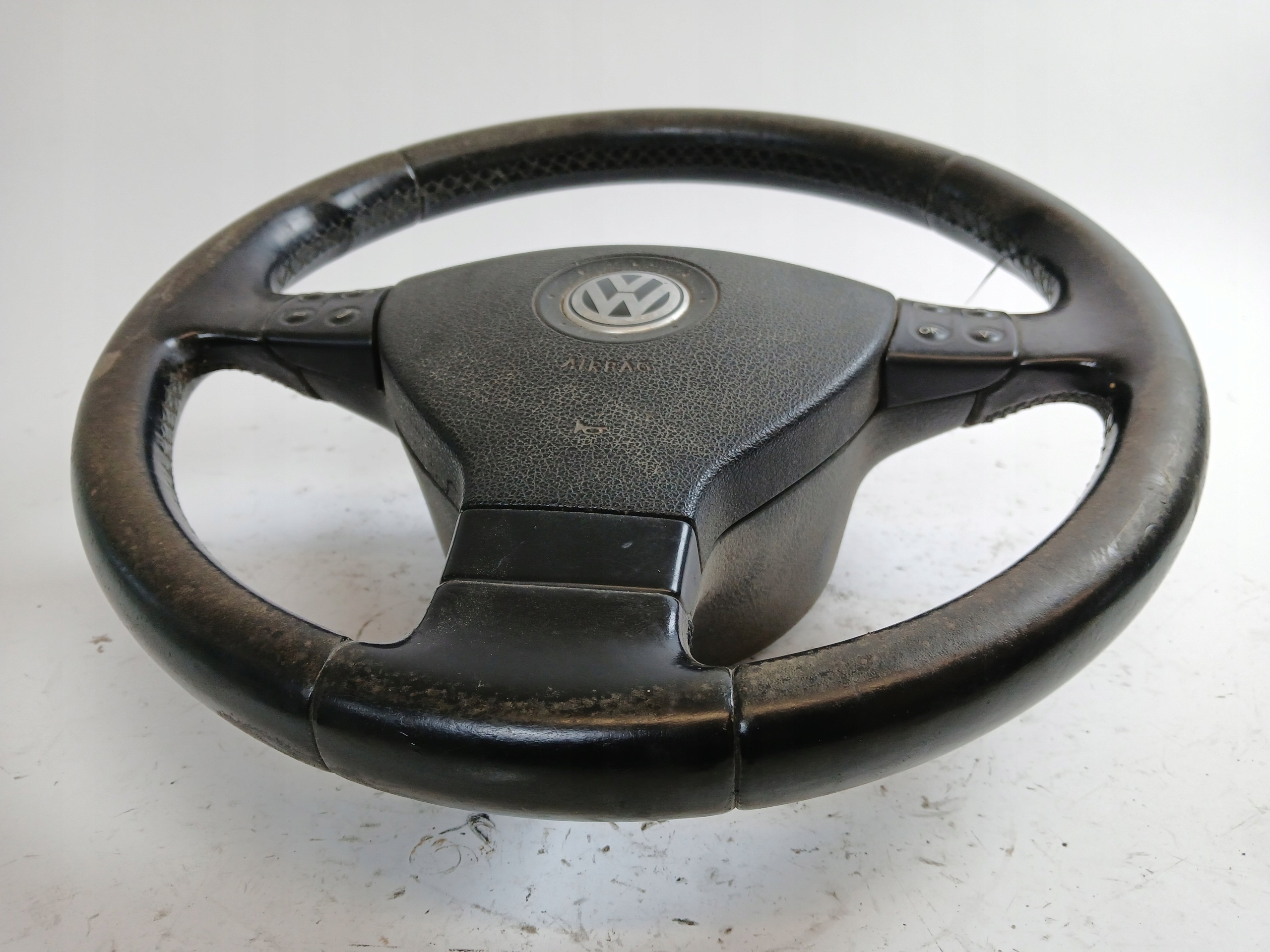 VW PASSAT B6 steering wheel, leather leather MULTIFUNKCJA DO trim